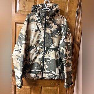 The North Face Olive and Black Jacket